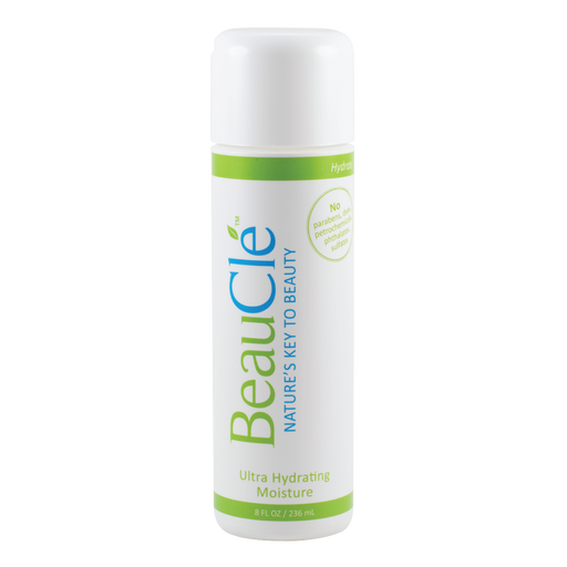 An 8 fl. oz. bottle of BeauCle Ultra Hydrating Face Cream, an ultra-hydrating and non-greasy moisturizer.