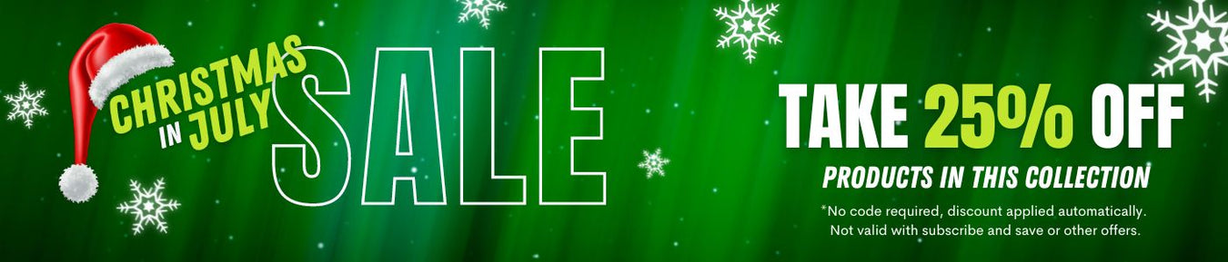 25% OFF Christmas in July Sale