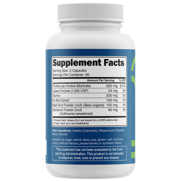 Bile Builder Supplements for No Gallbladder UNI KEY Health — UNI KEY