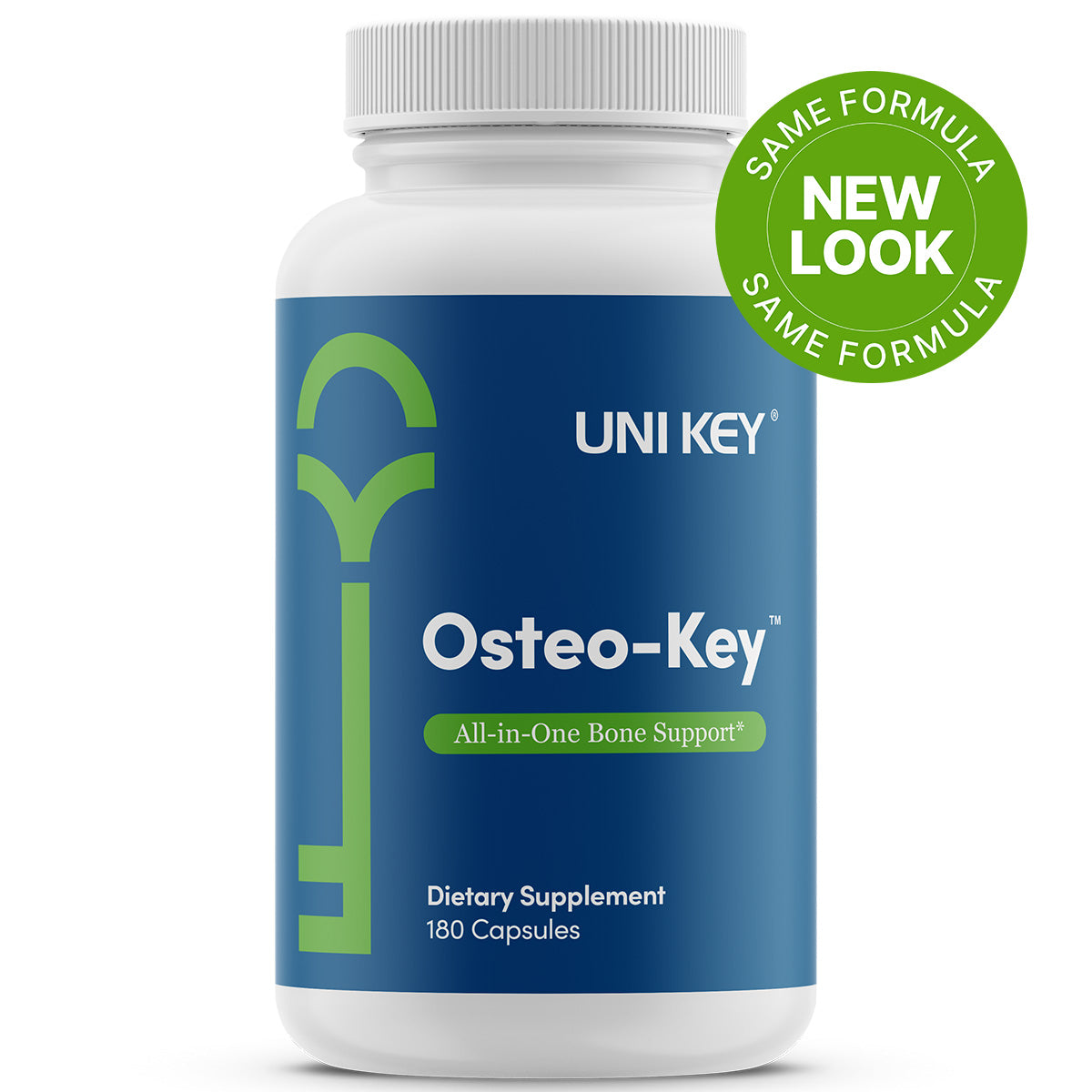 Osteo-Key - 180 Capsules | Bone Support Supplement — UNI KEY Health