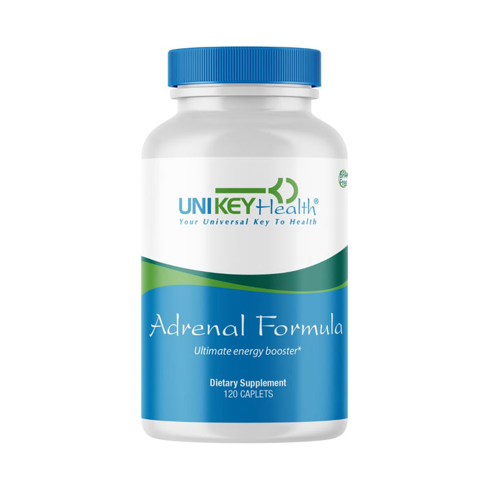 Adrenal Formula bottle, Uni Key's ultimate energy booster.