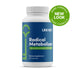 A bottle of UNI KEY Health's Radical Metabolizer, a metabolism support formula, that contains 60 capsules.