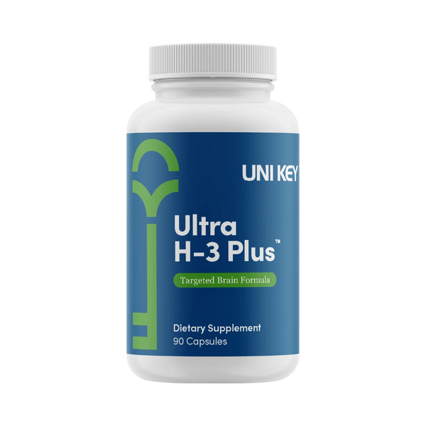 Brain Supplement for Memory & Focus - Ultra H-3 Plus™ – UNI KEY Health