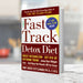 The front cover of The Fast Track Detox Diet book by Ann Louise Gittleman which includes an 11-day meal plan.