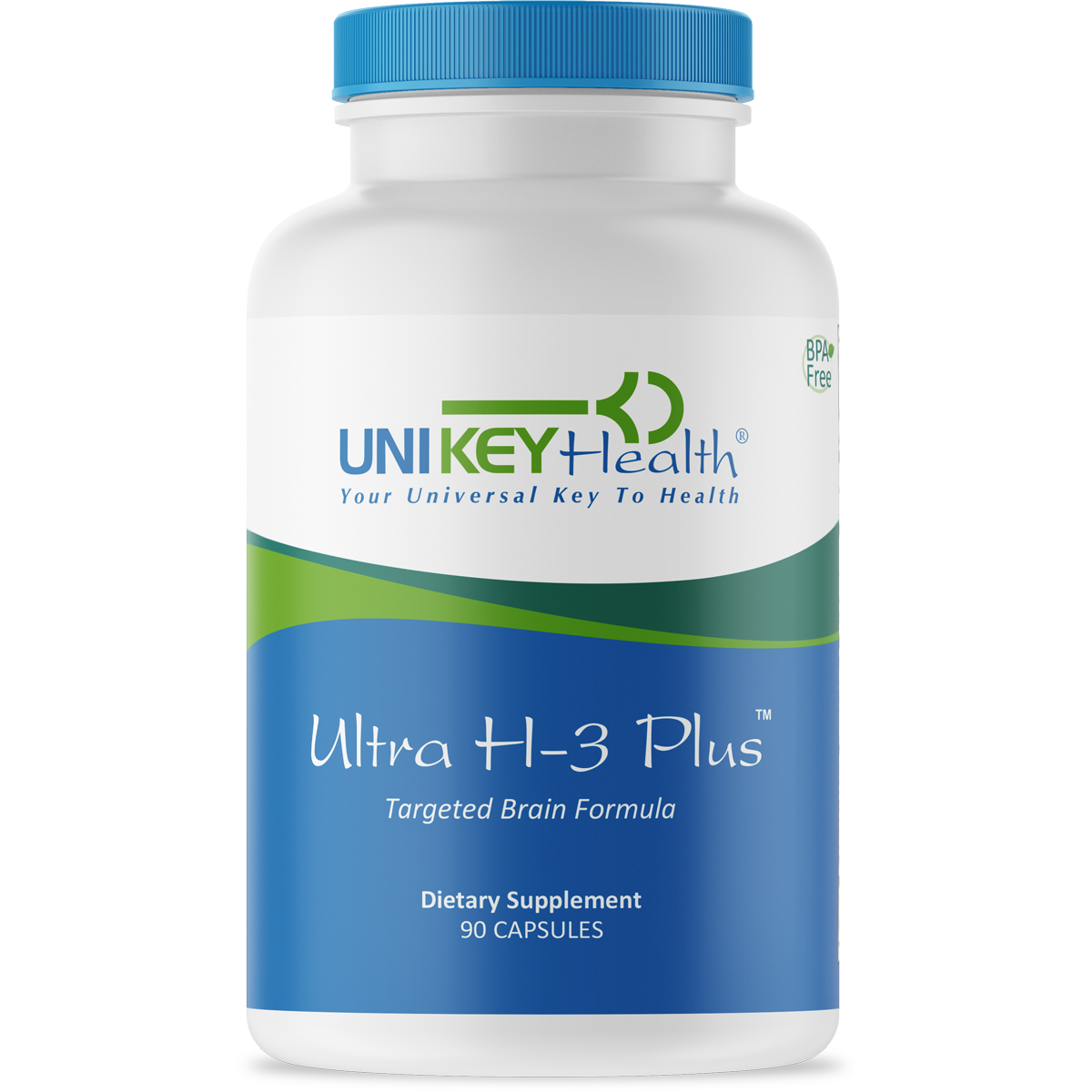 Ultra H-3 Plus  Brain Support & Cellular Health Supplement — UNI KEY Health