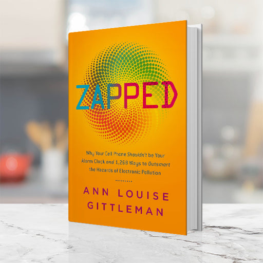 The front cover of the paperback book Zapped by Ann Louise Gittleman.